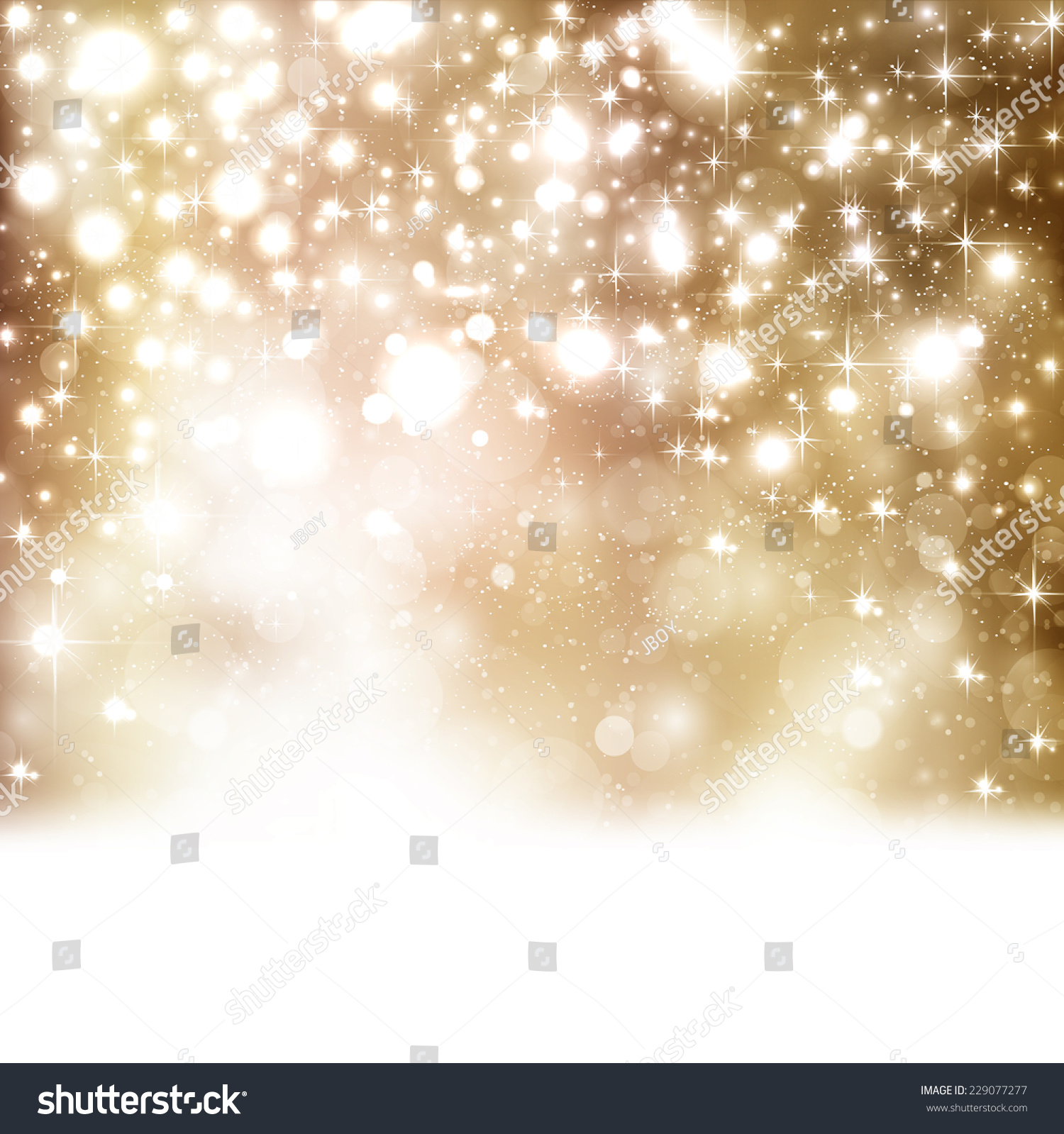 Snow Christmas Background Stock Photo 229077277 : Shutterstock