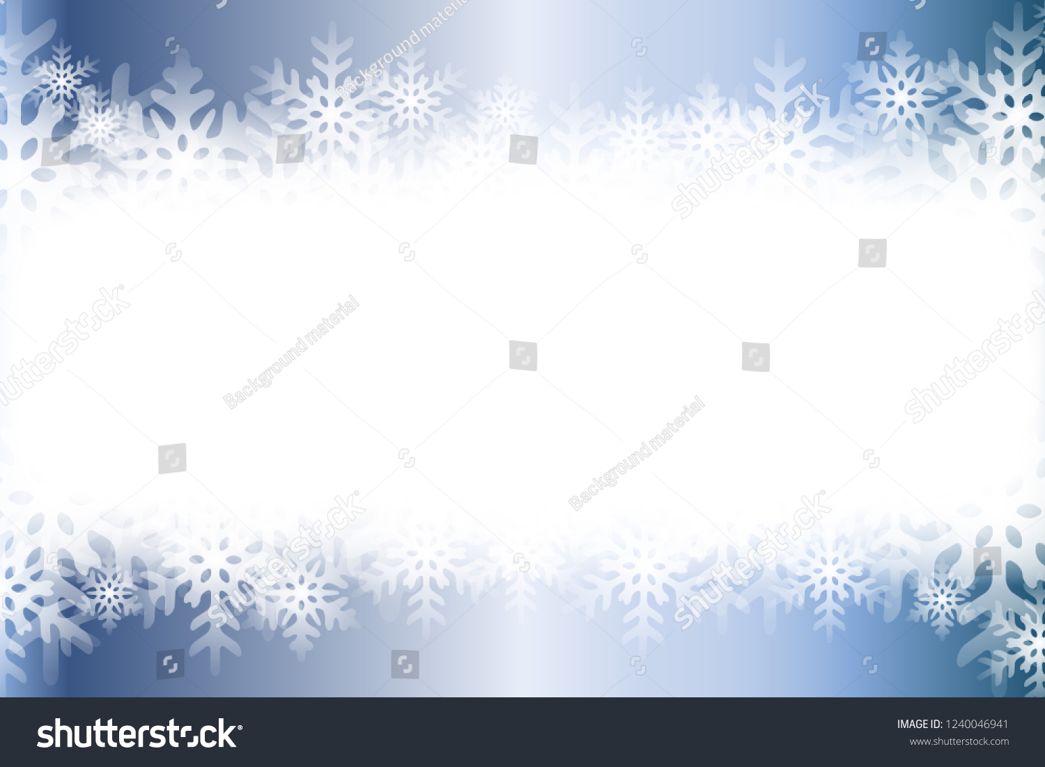 Snow Crystal Background Material Wallpaper White Stock Illustration ...