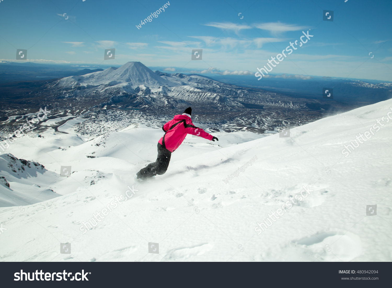 tongariro snowboarding