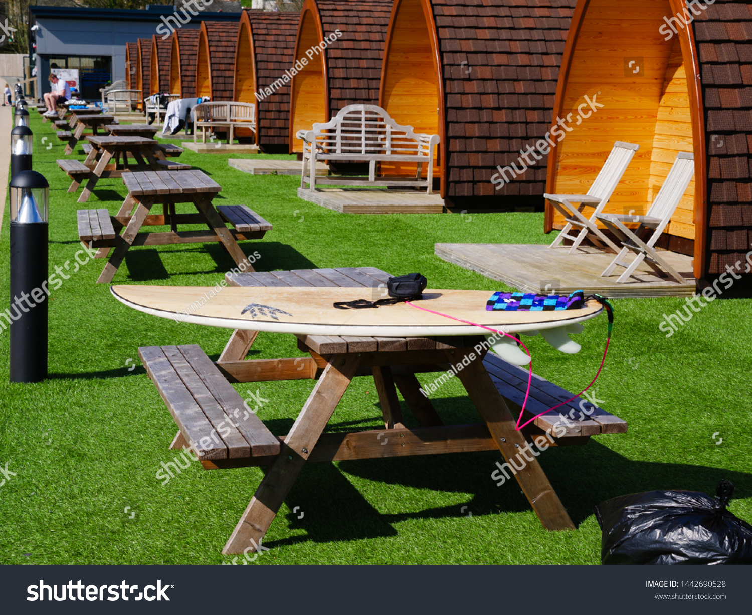 Snowdonia North Wales 2019 Summer Glamping Stock Photo Edit Now