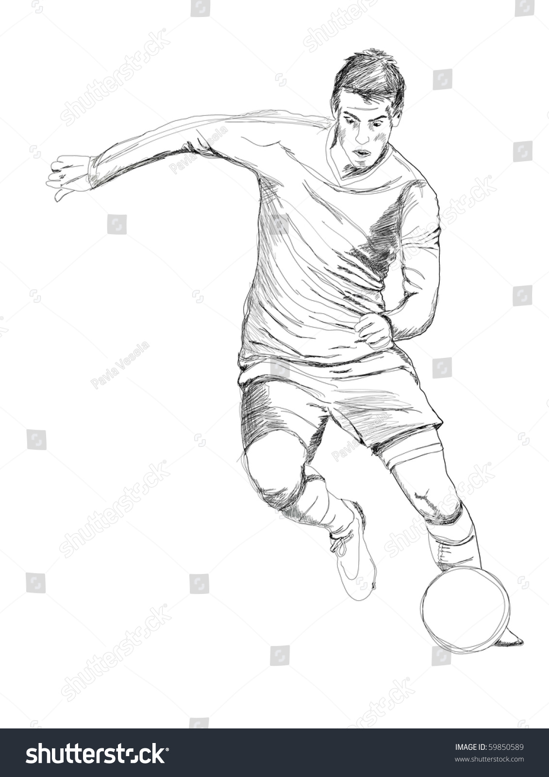 Soccer Player. Stock Photo 59850589 : Shutterstock