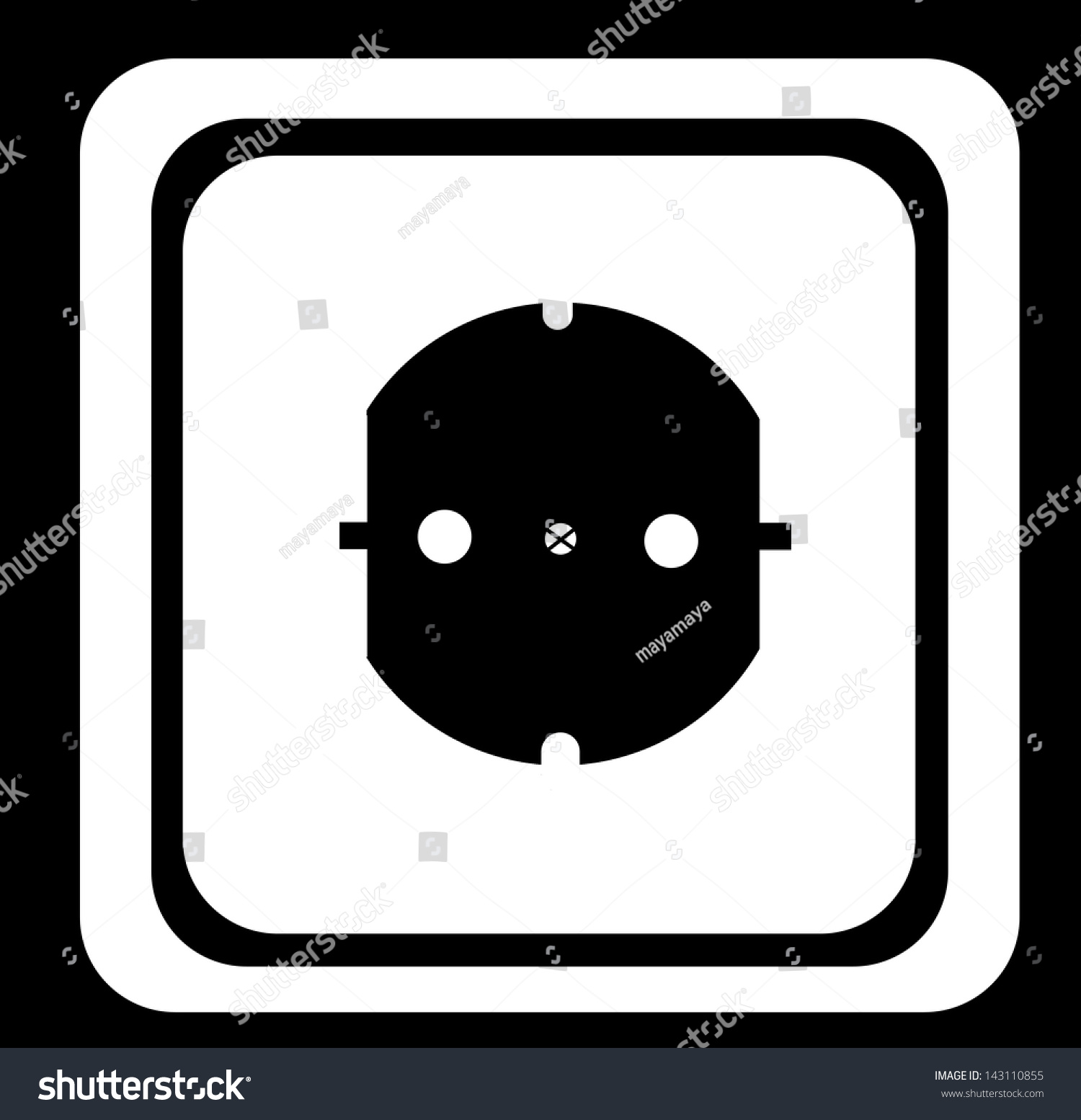 Socket Icon Stock Photo 143110855 Shutterstock