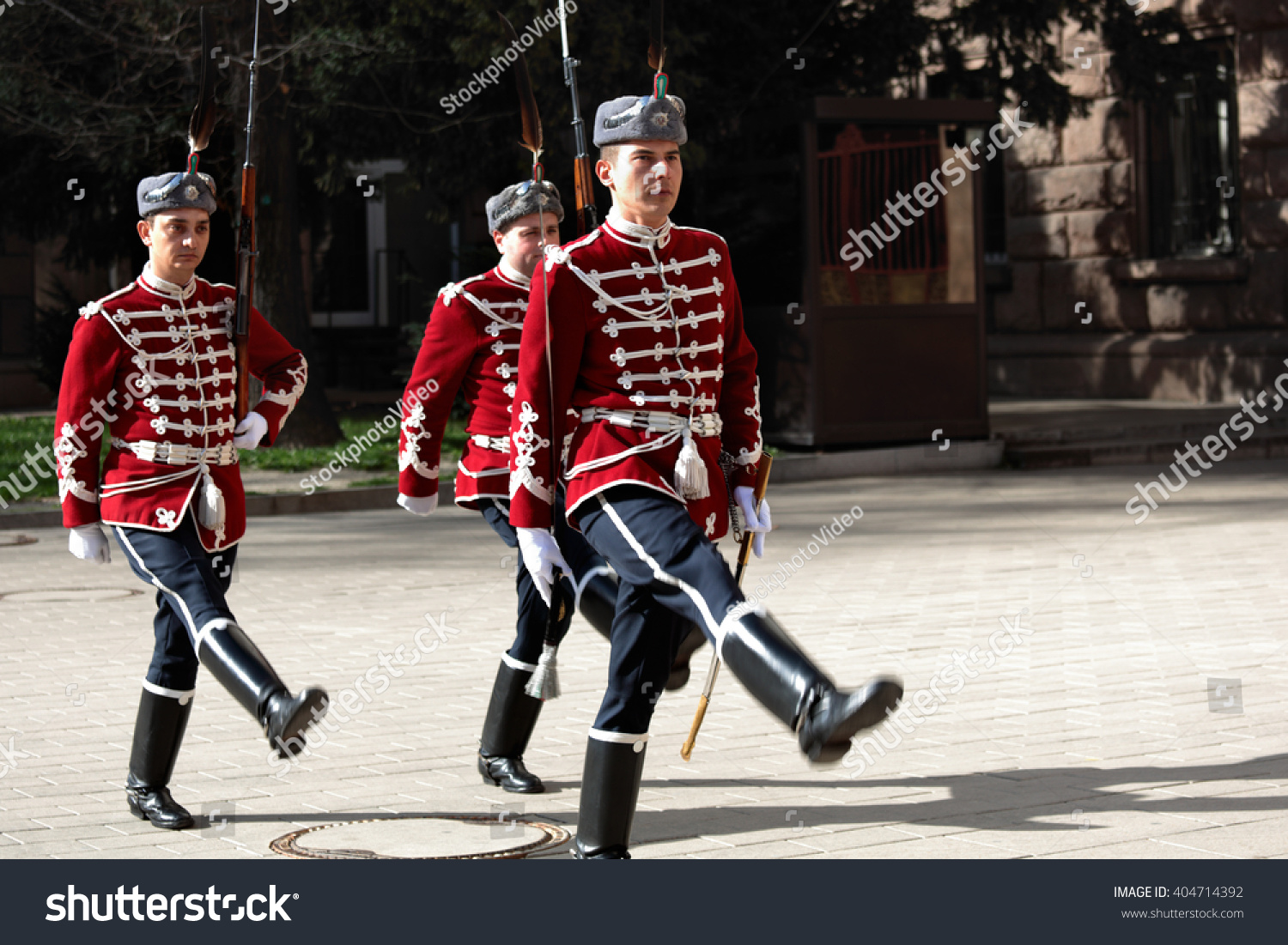 Sofia Bulgaria March 7 2016 Ceremonial Stock Photo 404714392 - Shutterstock