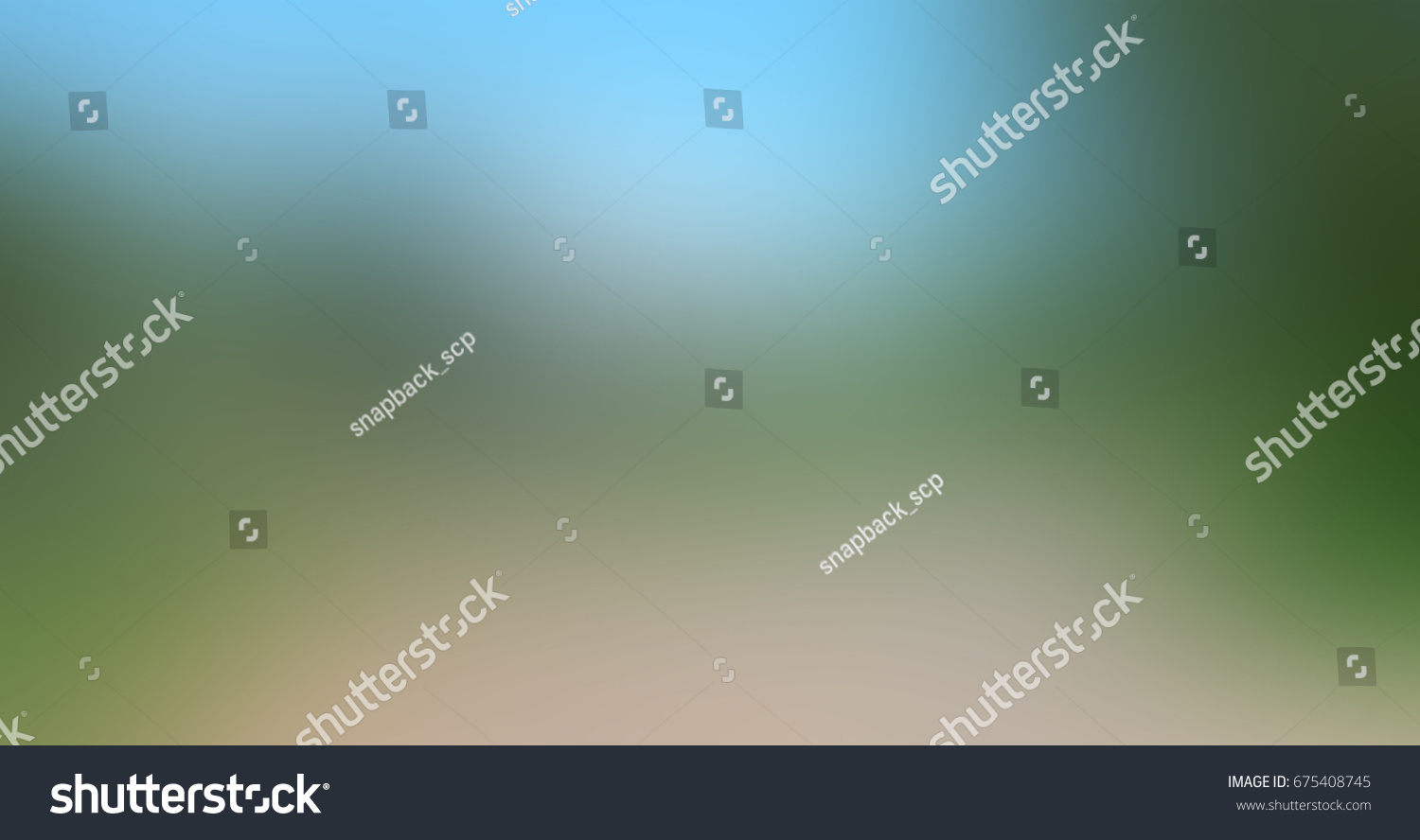 Soft Blurred Green Gradient Background Wallpaper Stock