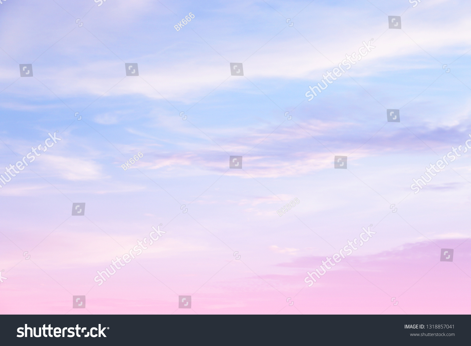 Soft Cloudy Gradient Pastelabstract Sky Background Stock Photo (Edit ...