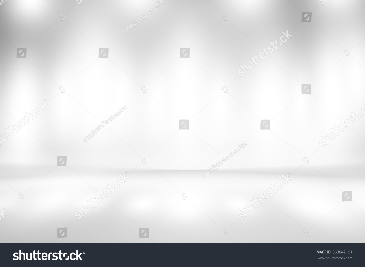 Soft Gray Studio Room Background Grey Stock Illustration 663842191