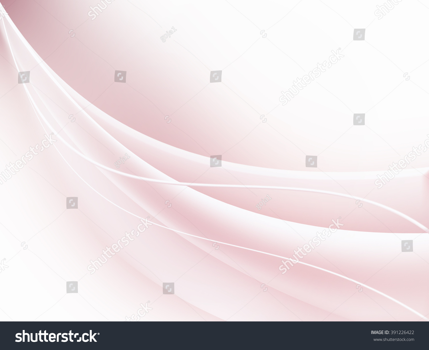 Soft Pink Clean Abstract Background Stock Illustration 391226422 ...