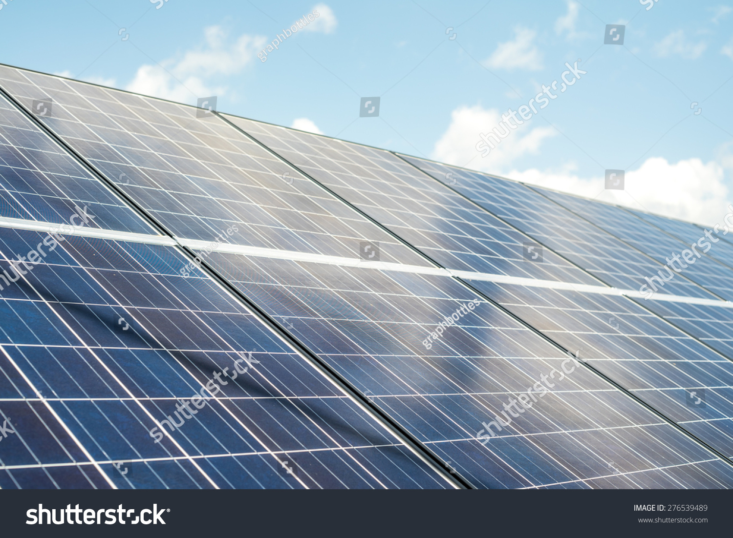 Solar Panel System Stock Photo 276539489 : Shutterstock