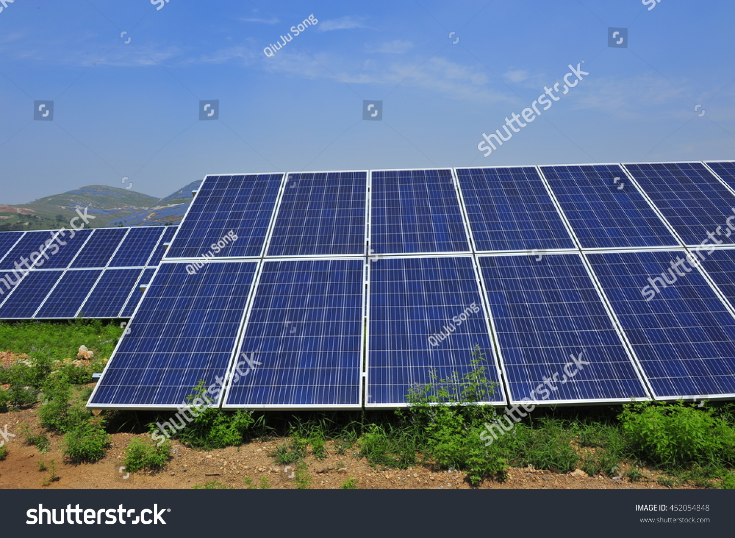 Solar Power Equipment Stock Photo 452054848 : Shutterstock