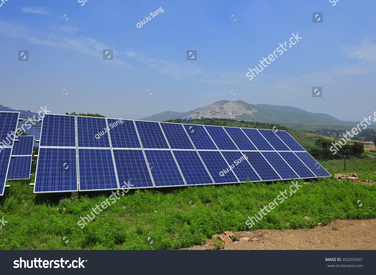 Solar Power Equipment Stock Photo 452054941 : Shutterstock
