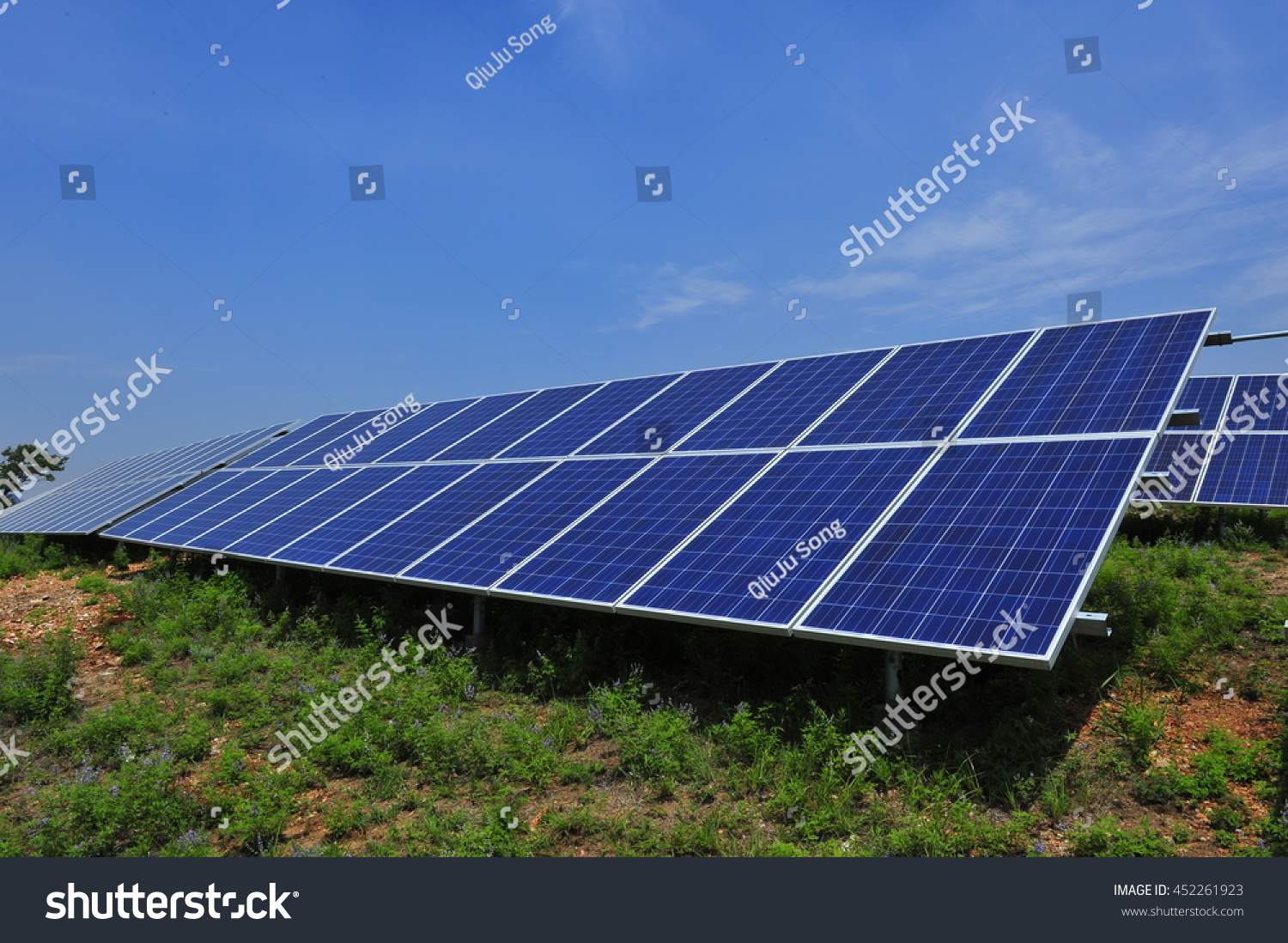 Solar Power Equipment Stock Photo 452261923 : Shutterstock