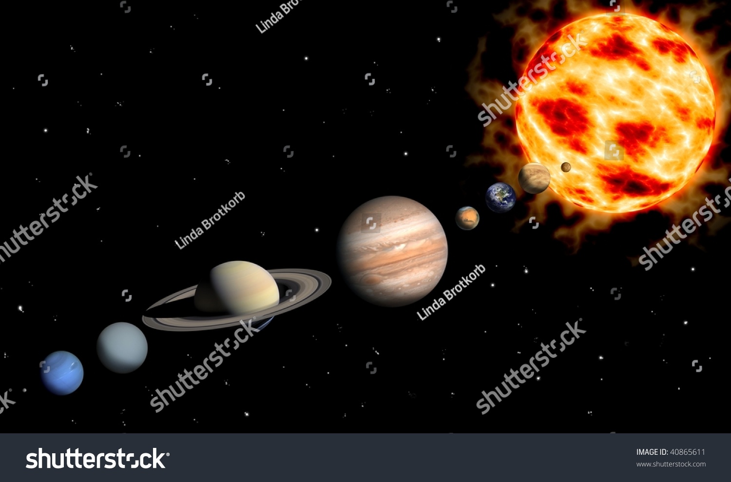 Solar System Stock Photo 40865611 : Shutterstock