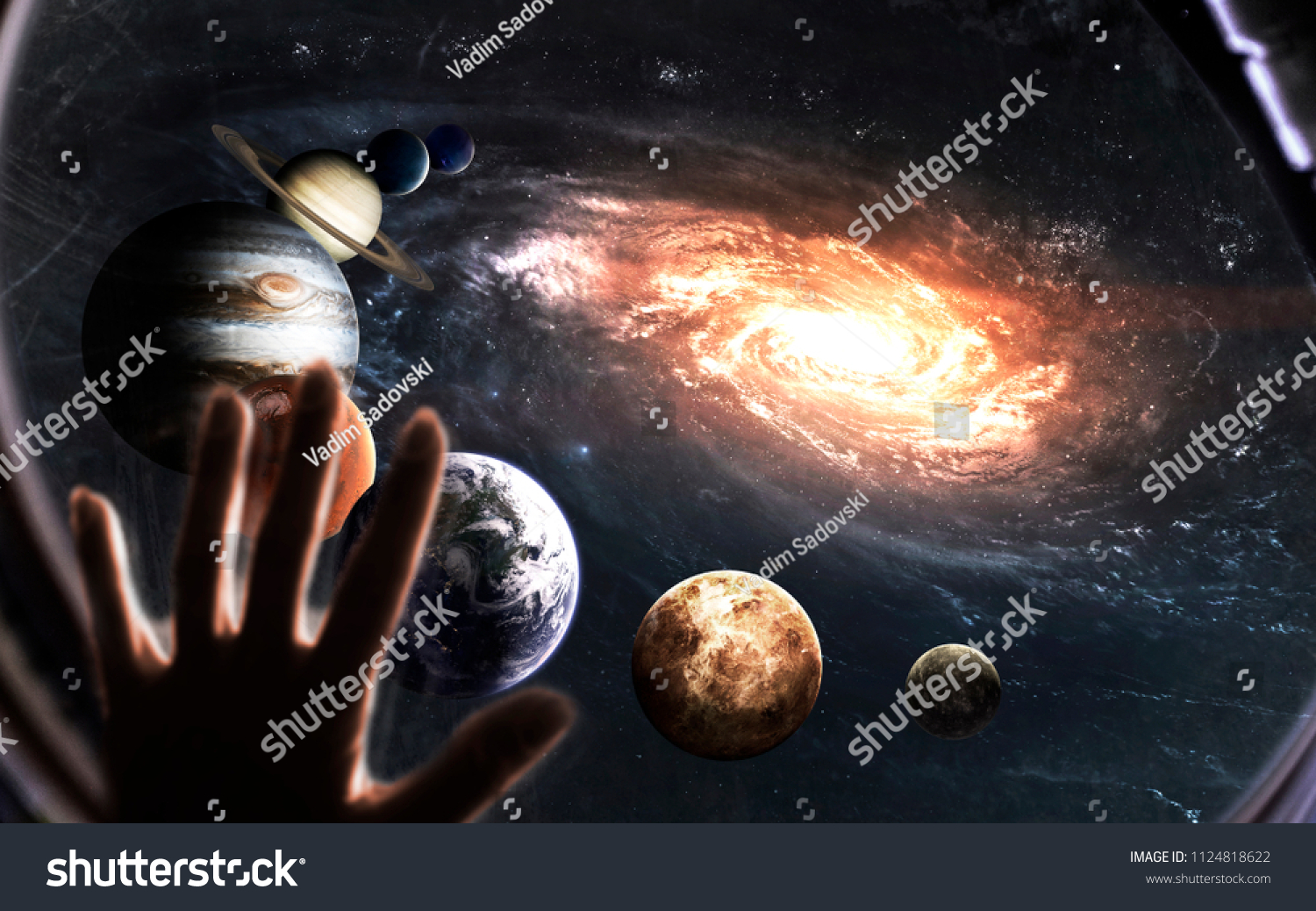 Solar System Planets Milky Way Awesome Stock Photo Edit Now