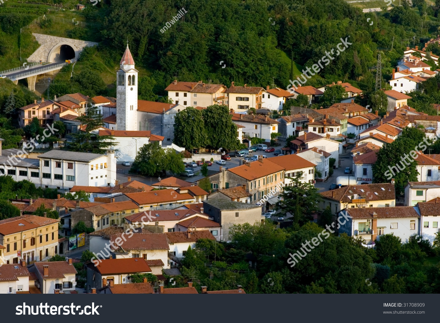 Solkan Village Near Nova Gorica Italian Stock Photo Edit Now