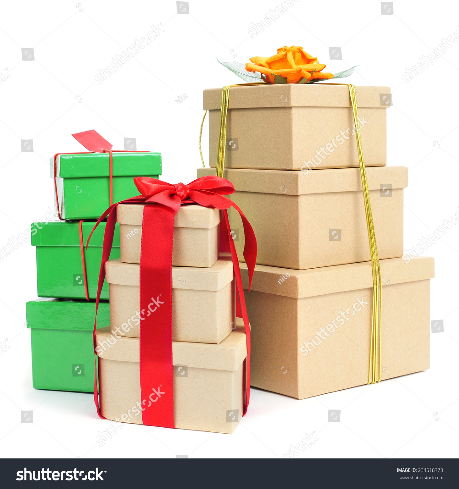 some-piles-of-gift-boxes-of-different-colors-and-sizes-on-a-white