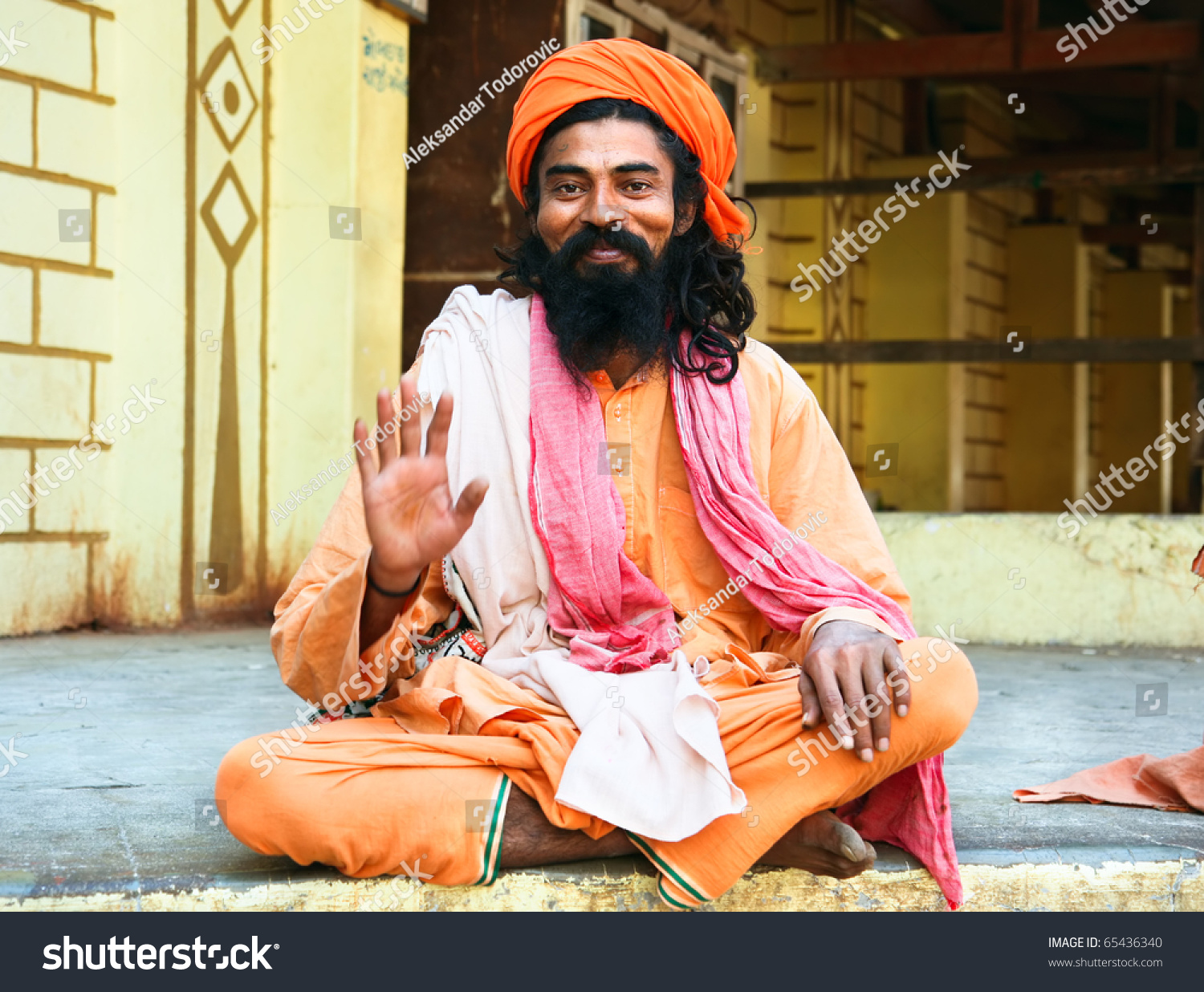 Somnath, India -13 January: Spiritual Guru Shaiva Sadhu (Holy Man ...