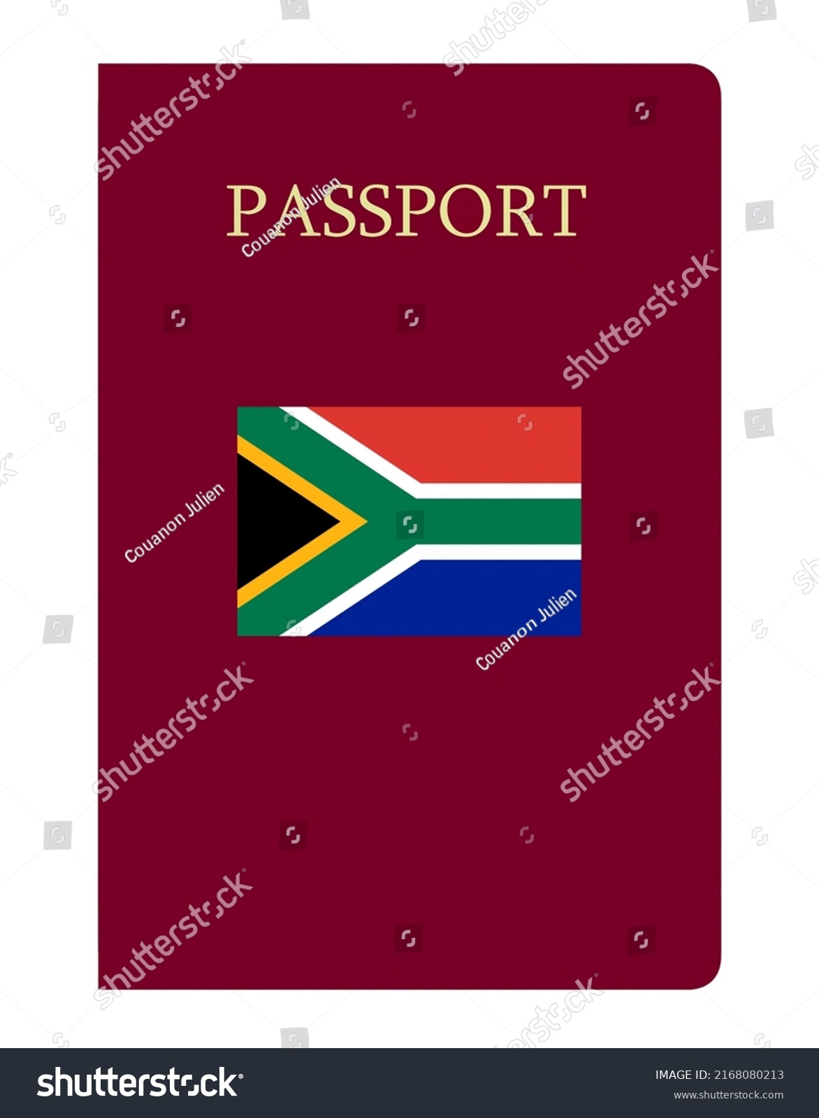 South African Passport Illustration Flat Style Stock Illustration 2168080213 Shutterstock 9364