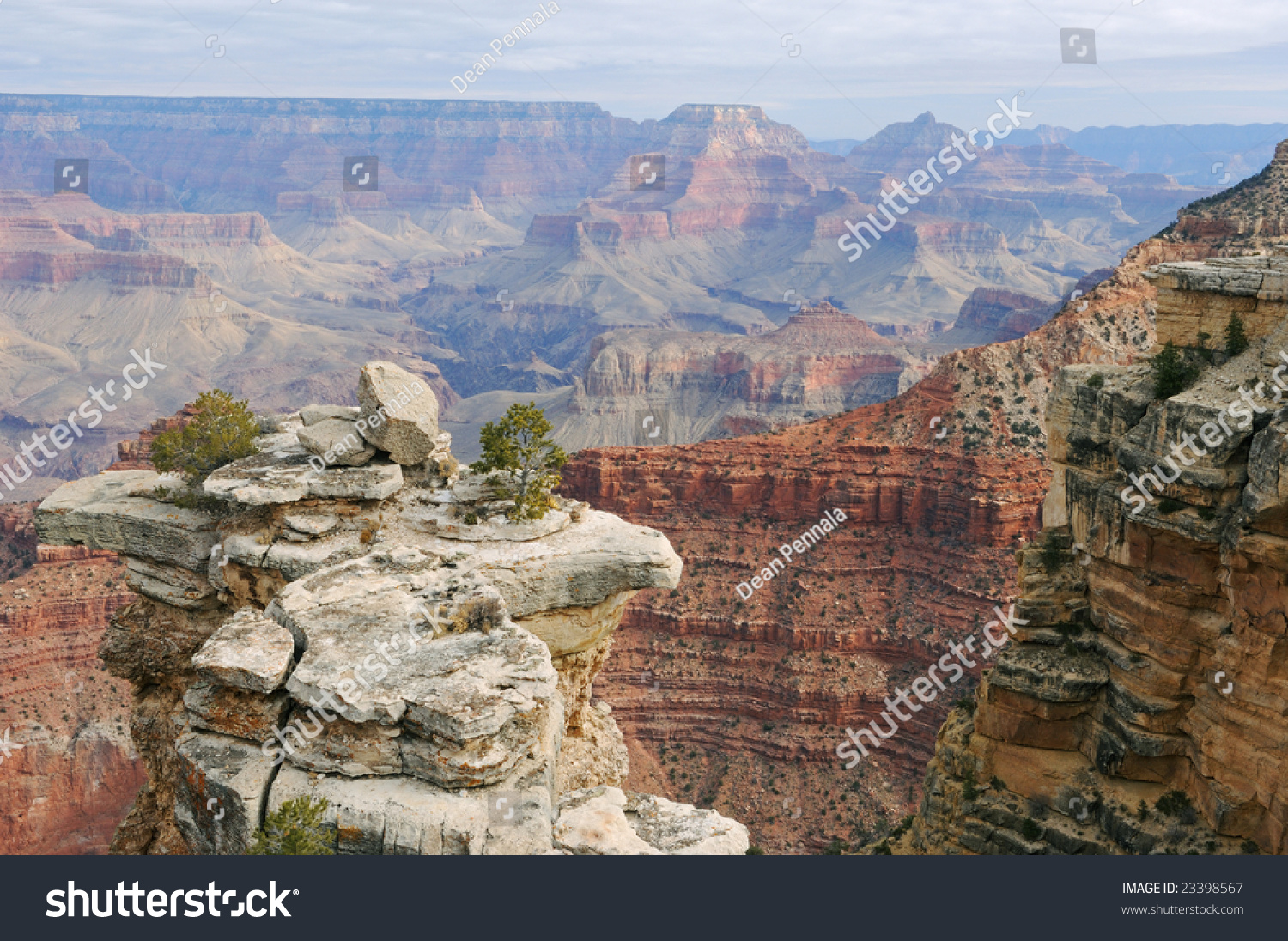 South Rim From Grandview Overlook, Grand Canyon National Park, Arizona ...