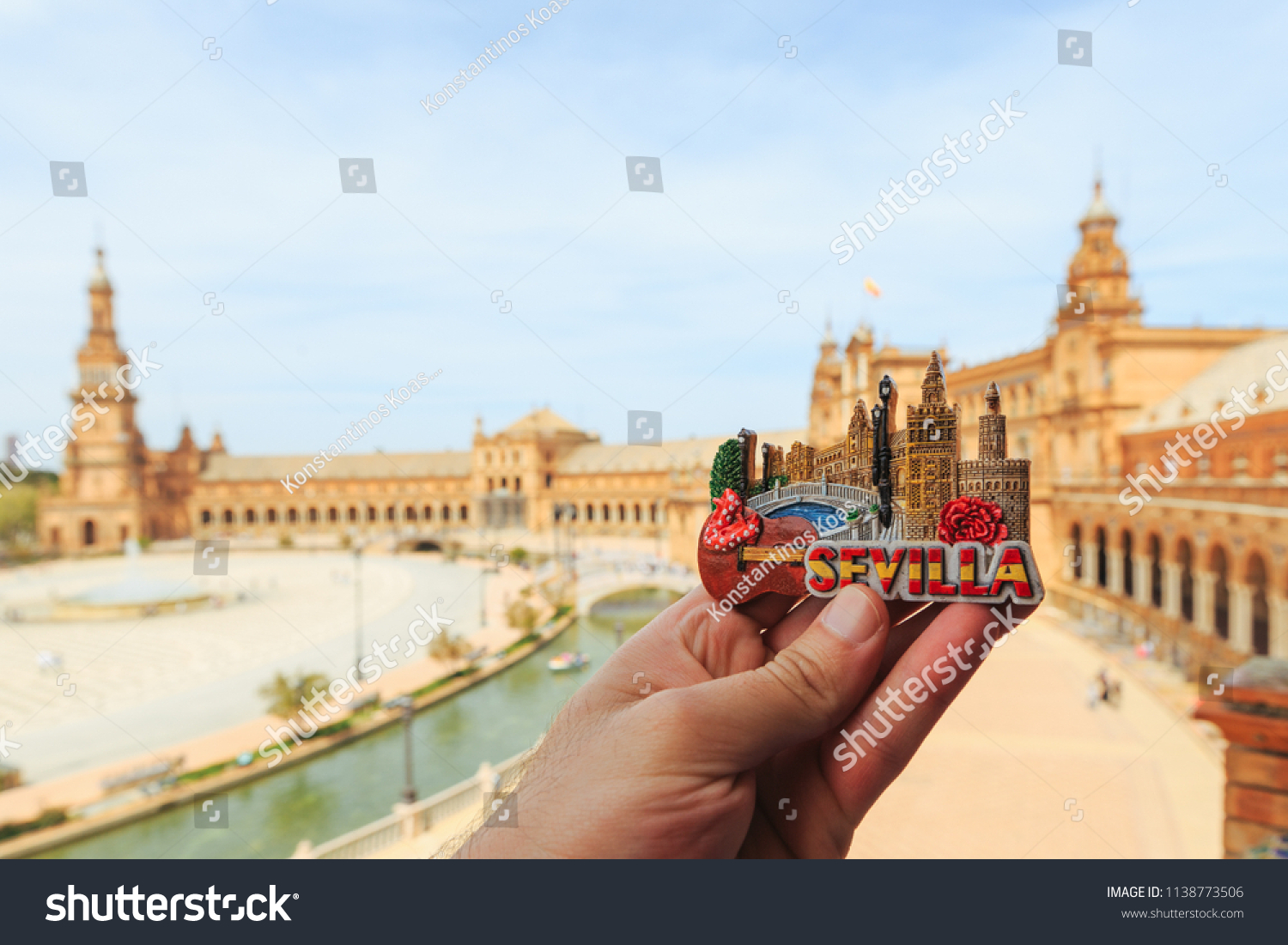 SEVILLE SPAIN FRIDGE MAGNET