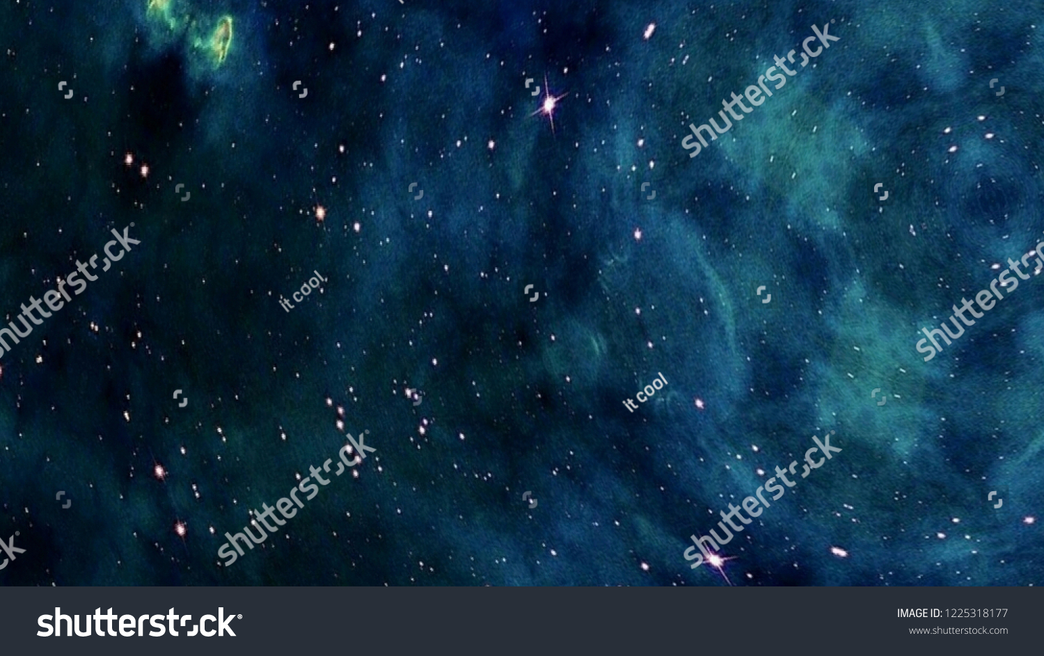 Space Scene Background Colorful Galaxy Nebula Stock Illustration 1225318177