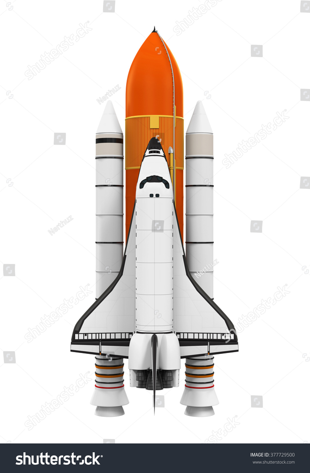 スペースシャトル のイラスト素材