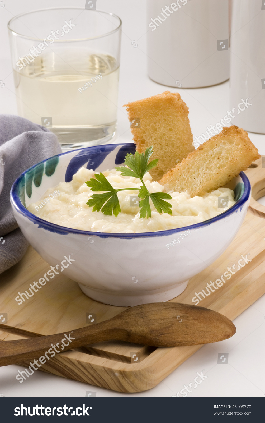 Spanish Cuisine Brandada De Bacalao Salt Stock Photo Edit Now 45108370