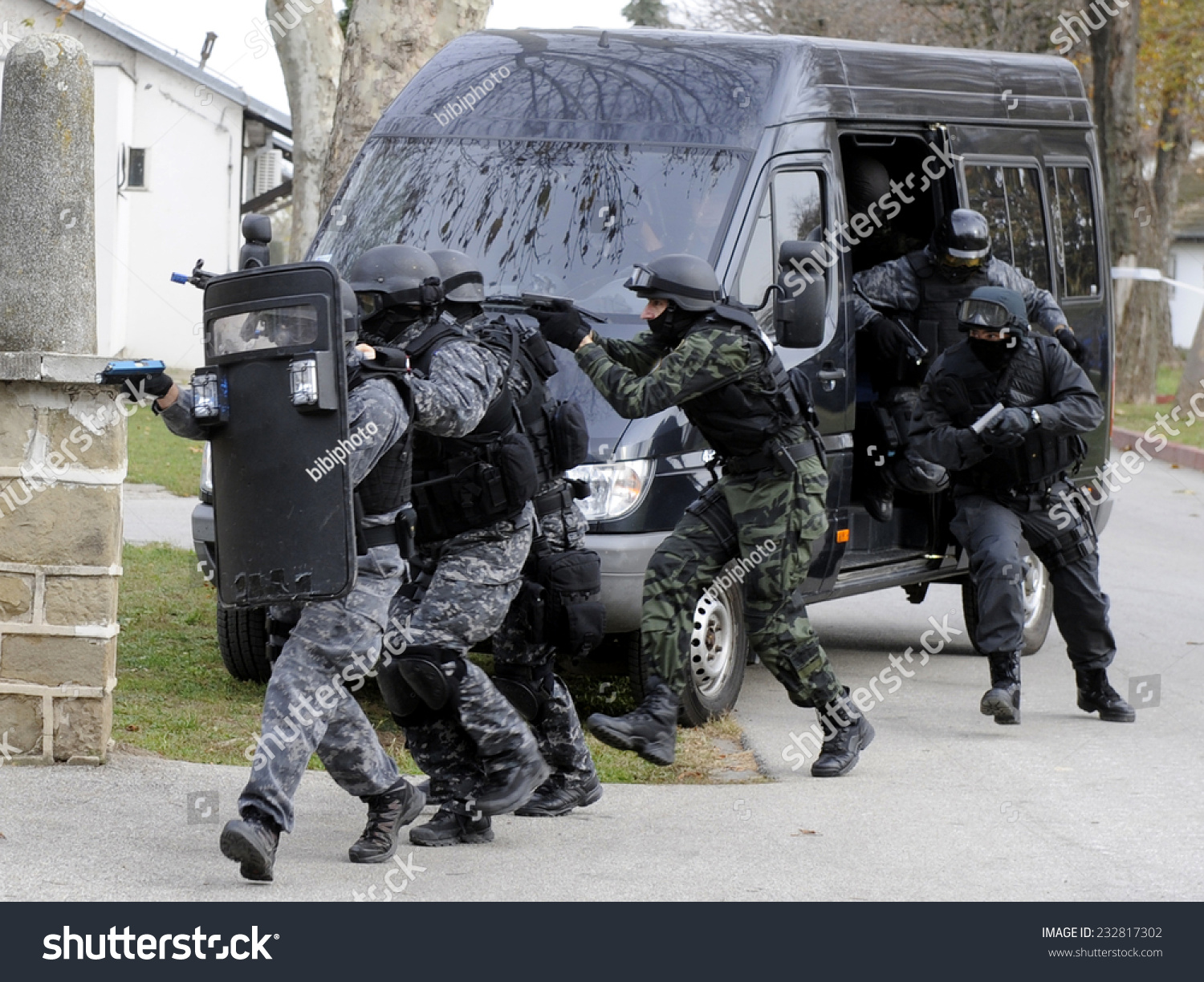 Special Force Police Action Stock Photo 232817302 - Shutterstock