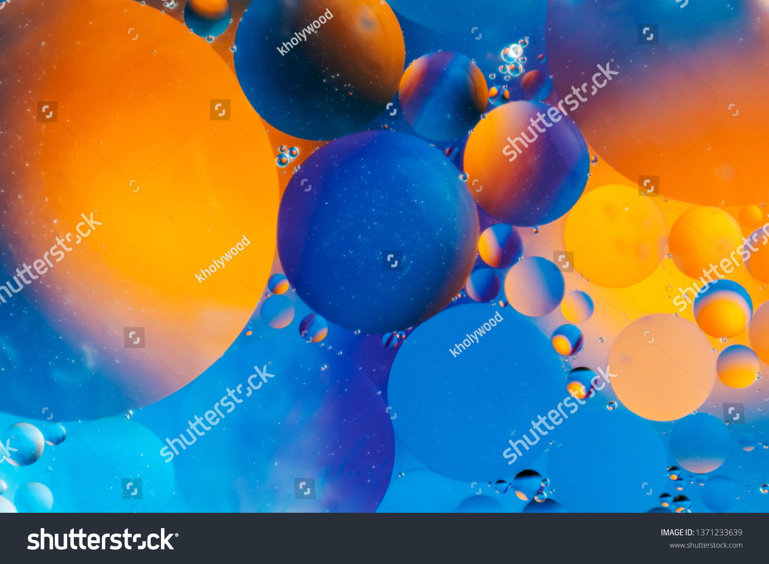 Spectacular Cosmos Background Form Multicolored Circles Stock Photo Edit Now