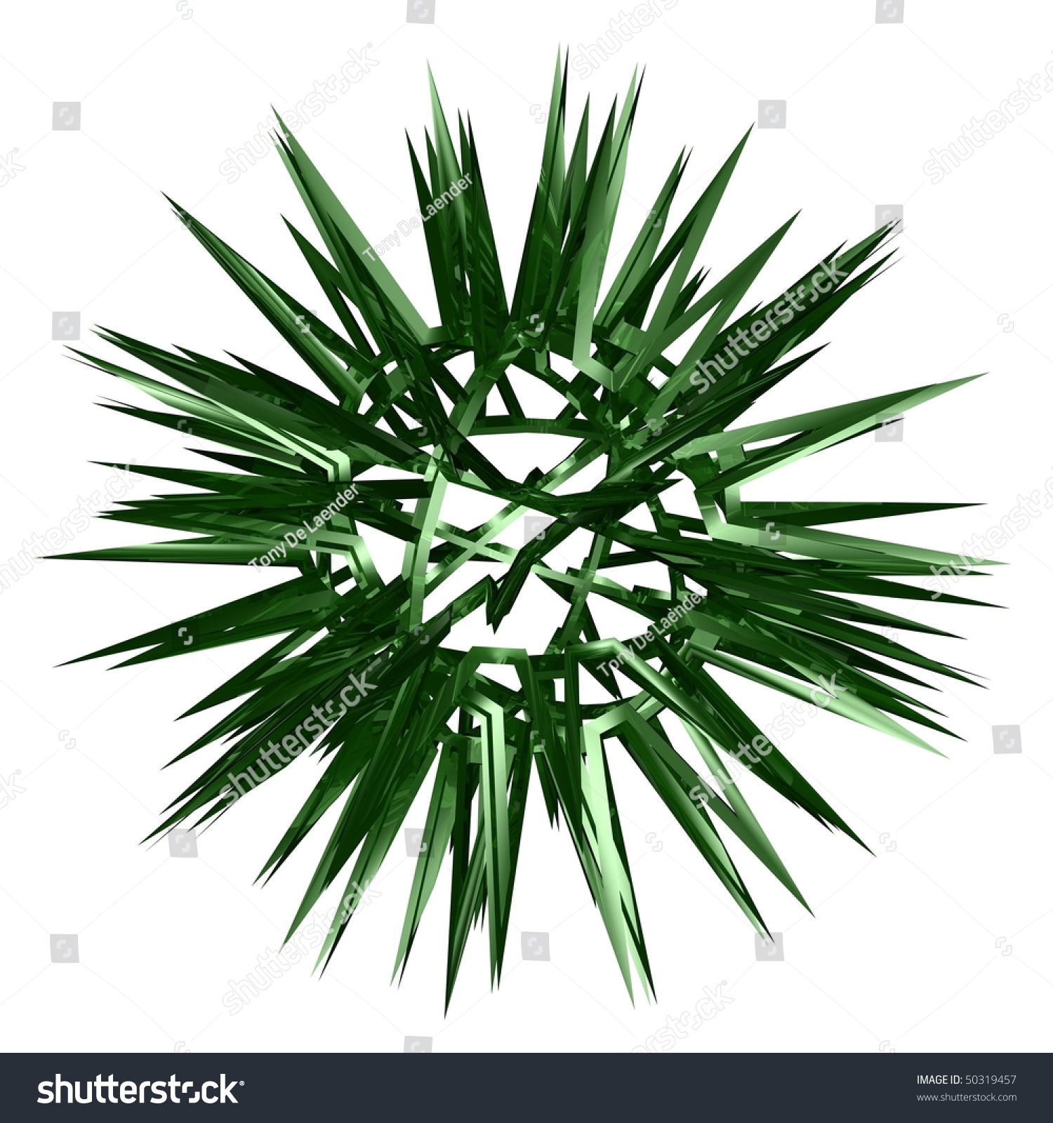 Spikey 3d Object Stock Illustration 50319457 | Shutterstock