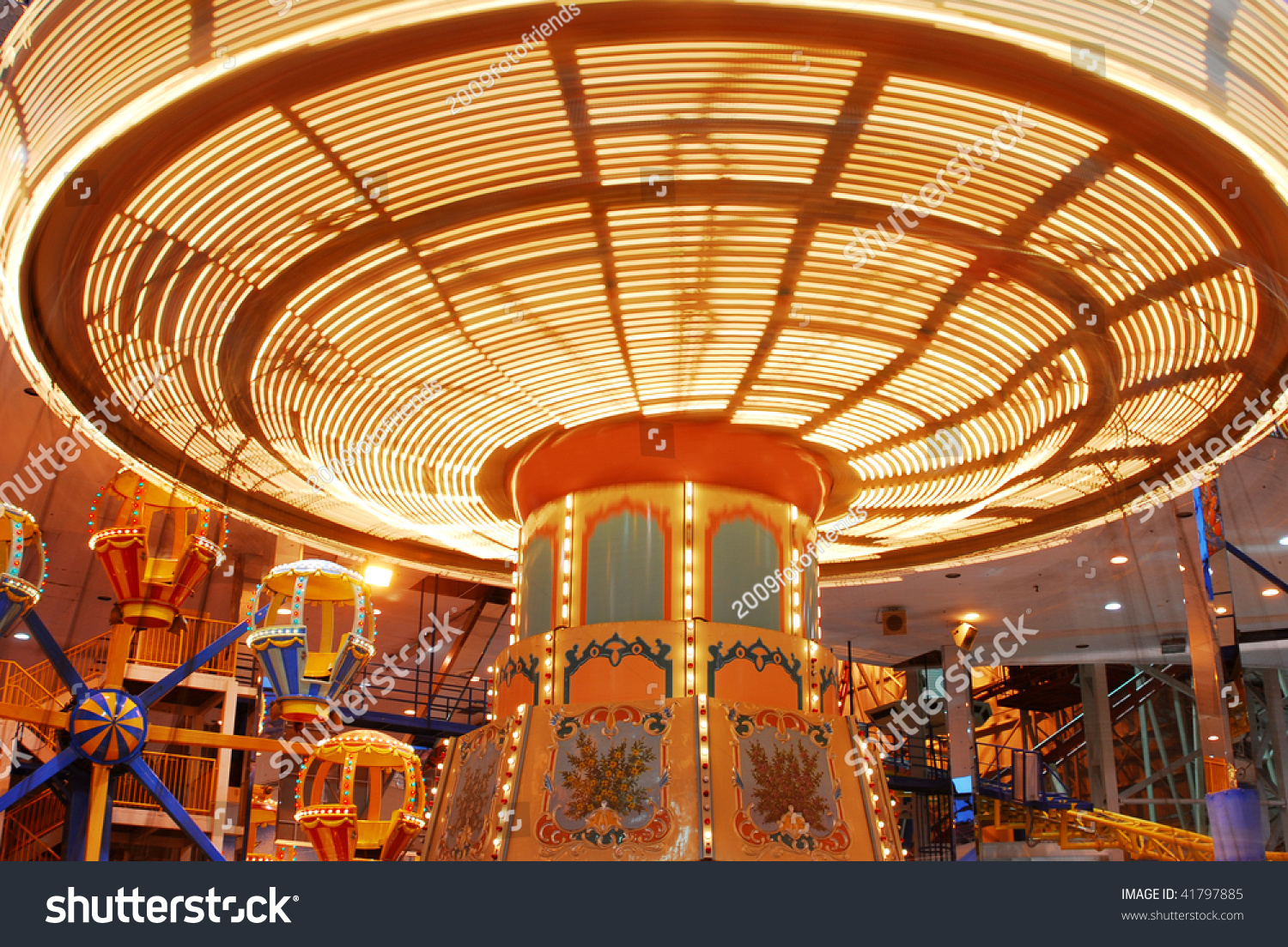 Spinner Funfair West Edmonton Mall Worlds Stock Photo Edit Now