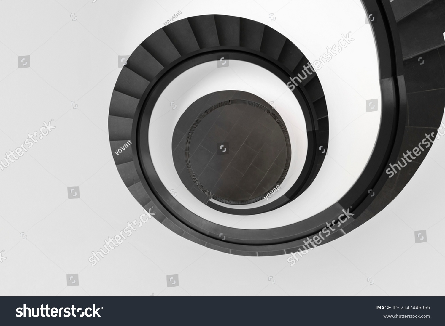 Spiral Staircase White Background Stock Photo 2147446965 | Shutterstock