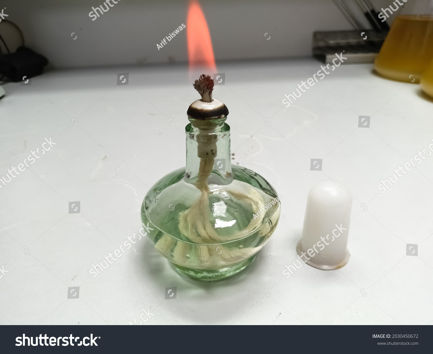 spirit-burner-flame-laboratory-stock-photo-2030450672-shutterstock