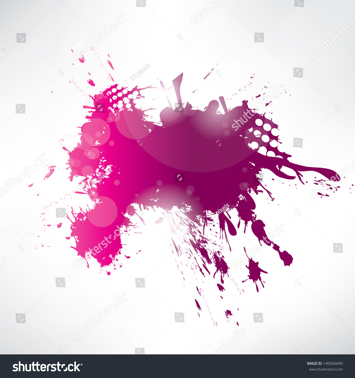 Splash On Abstract Background Stock Photo 140956690 : Shutterstock