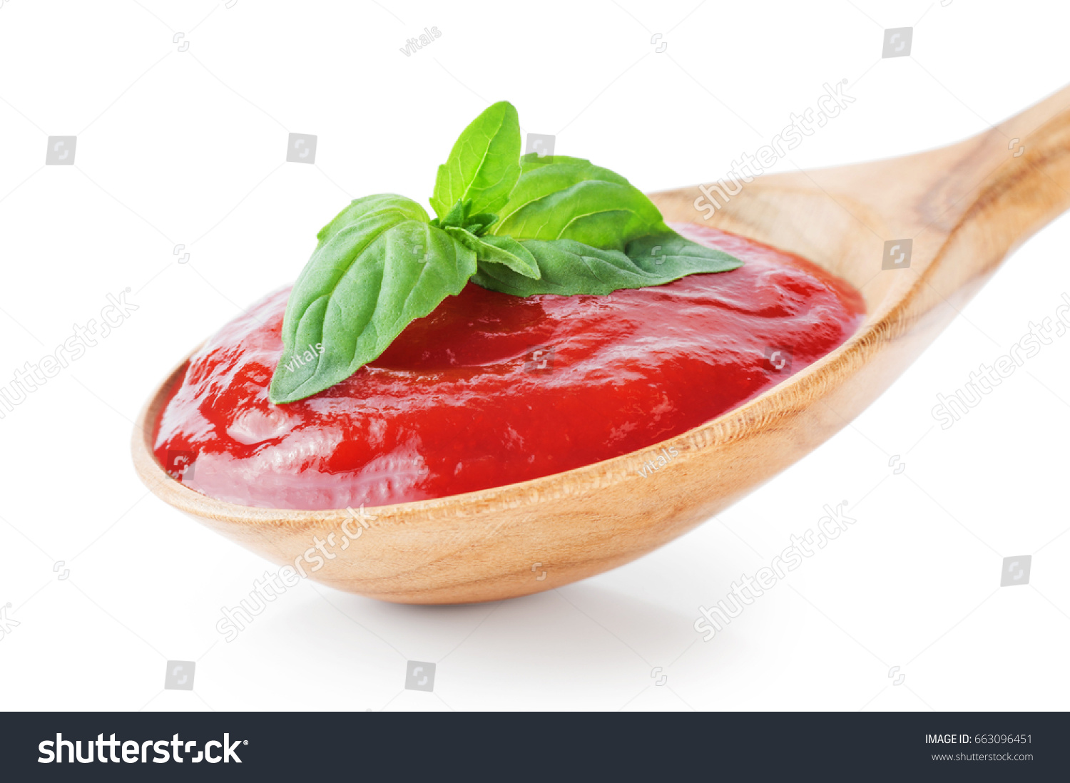 Spoon tomato sauce Images, Stock Photos & Vectors | Shutterstock