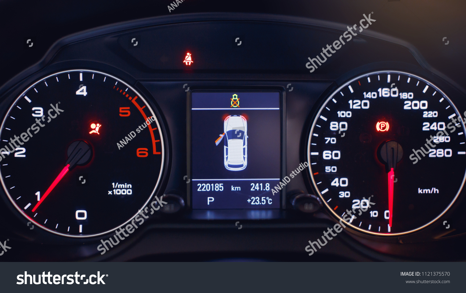 Car Meter Panel Perodua Viva Elite Stock Photo 1815884579 Shutterstock