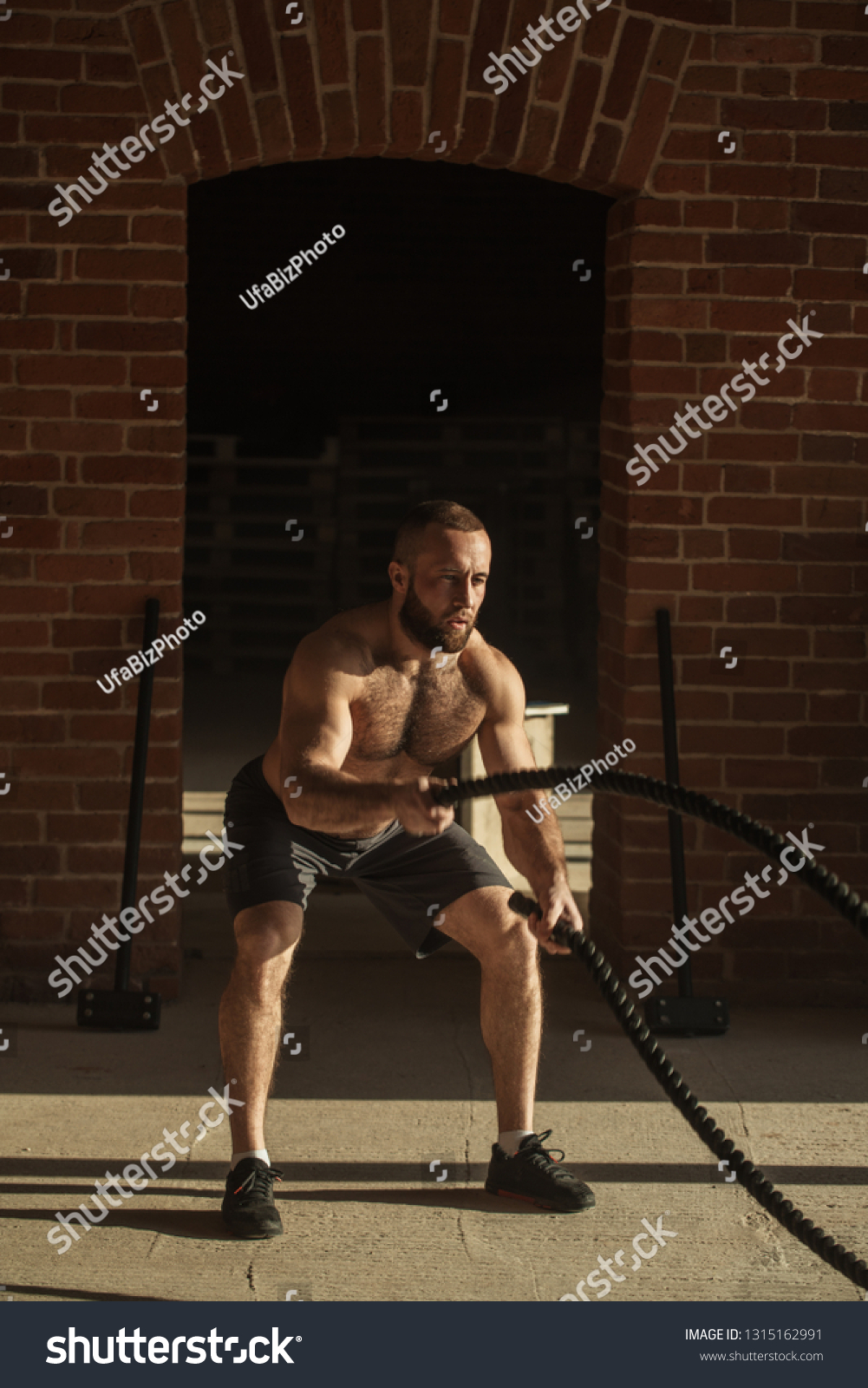 Sport Concept Caucasian Athlet Naked Torso Stock Photo Edit Now