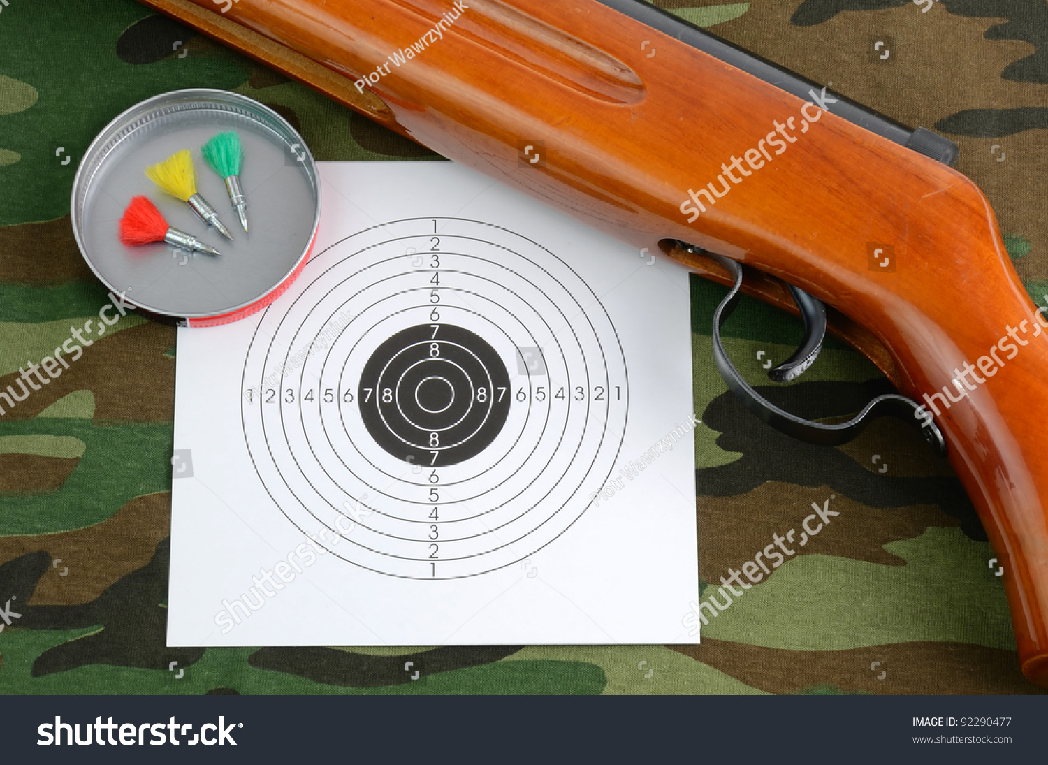 Sport Shooting Equipment Stock Photo 92290477 - Shutterstock