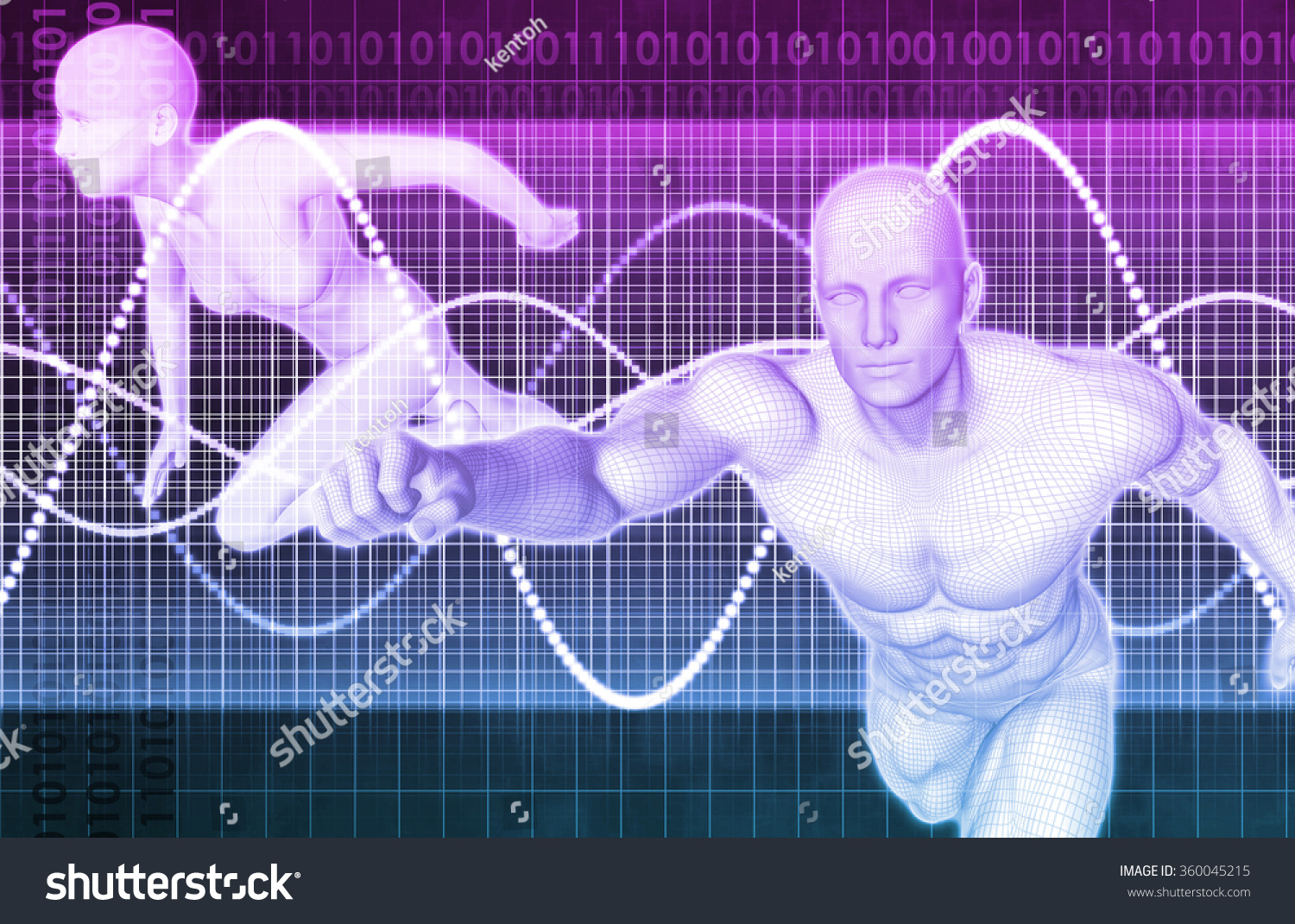 Sports Medicine Fitness Analytics Concept Stock Illustration 360045215