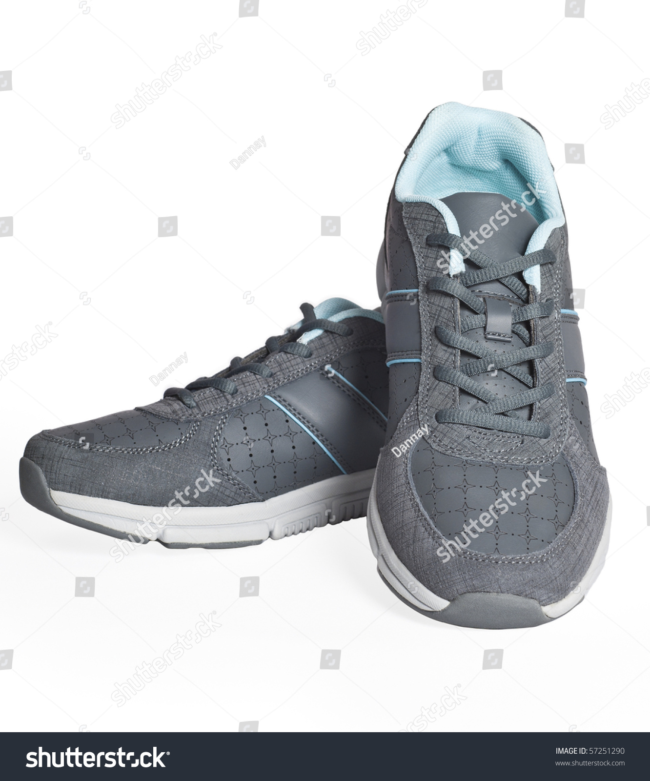 Sports Shoes Isolated On White Background Stock Photo 57251290 ...