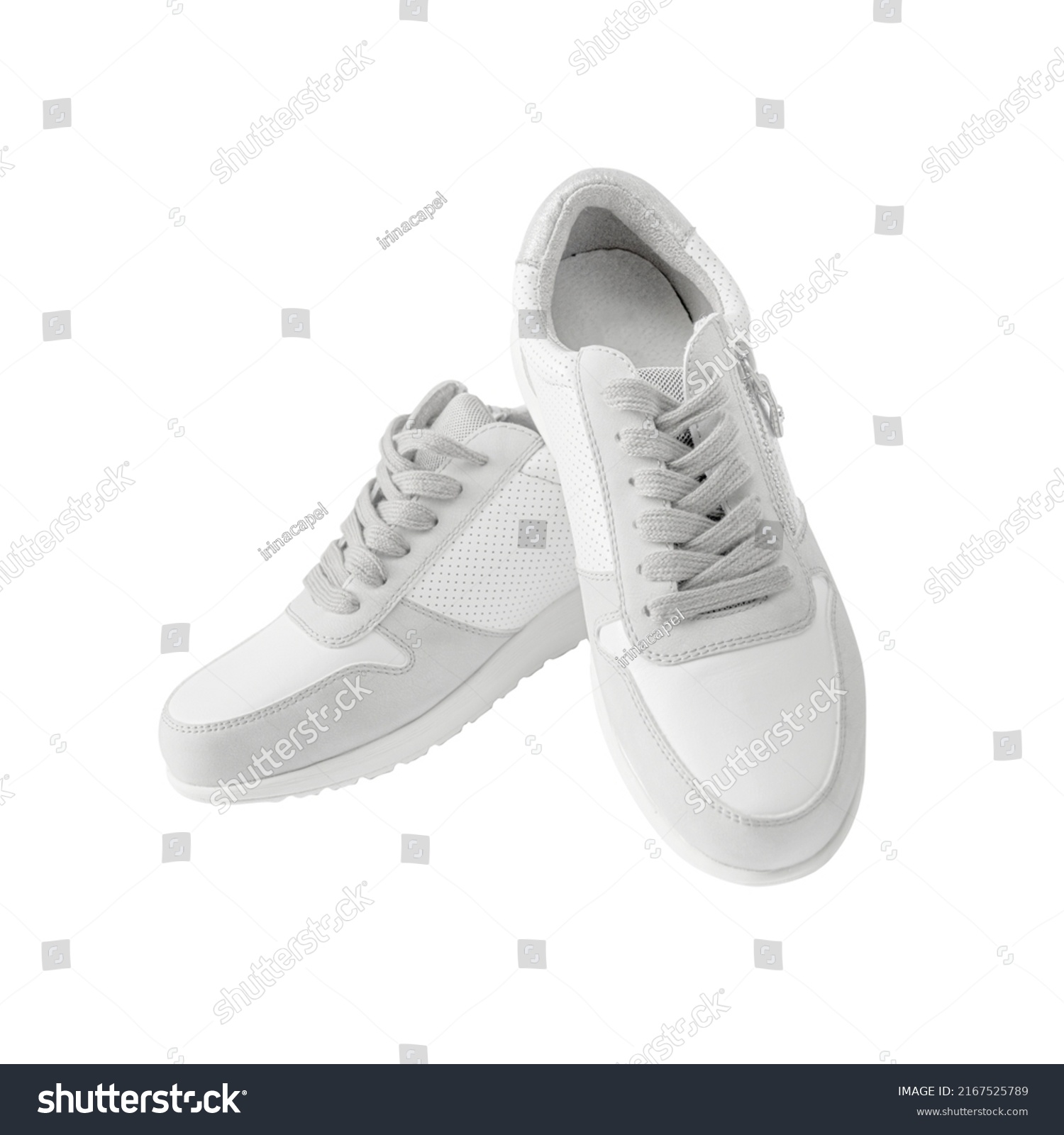 Sports Shoes Mockup Sneakers Isolated On Stock Photo 2167525789 ...