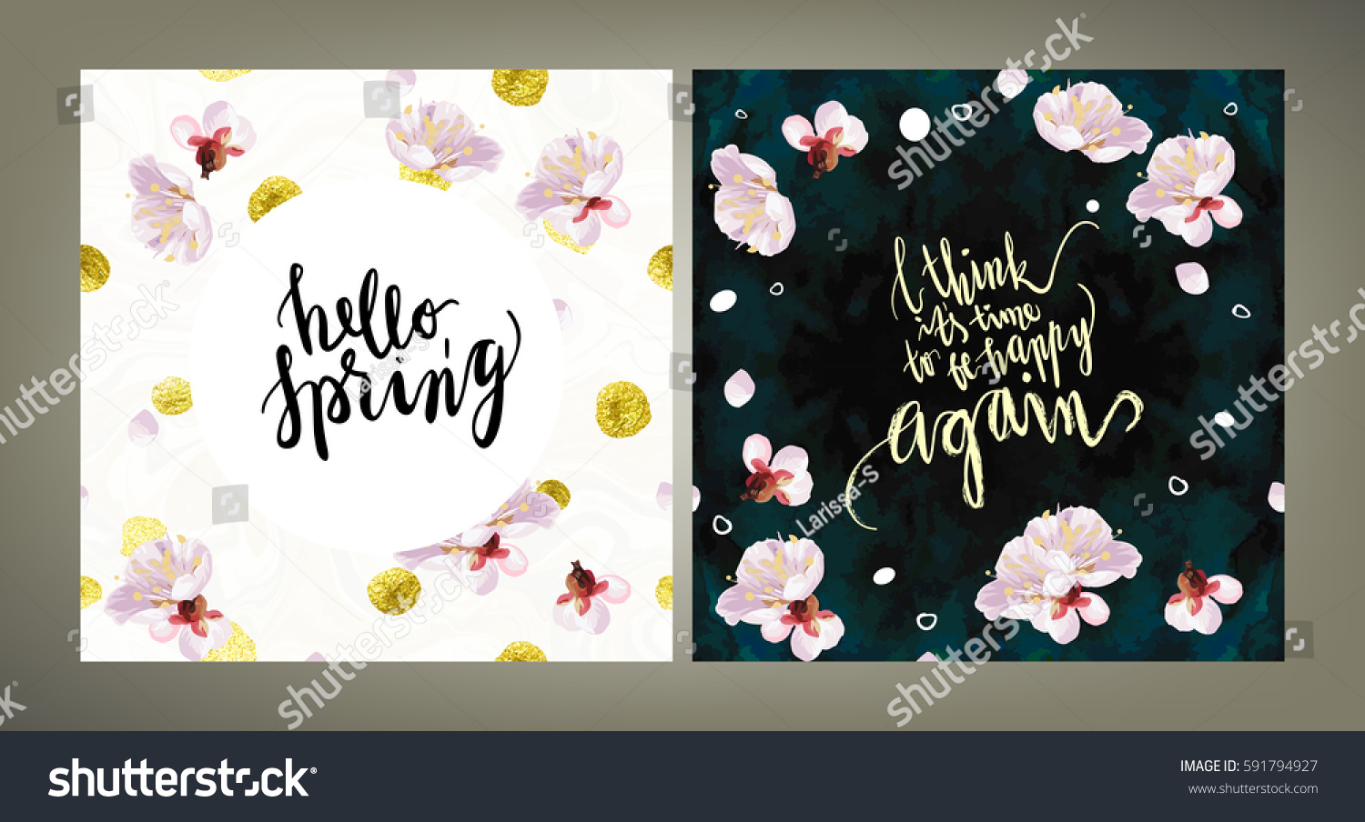 Set Spring mood Set Spring mood