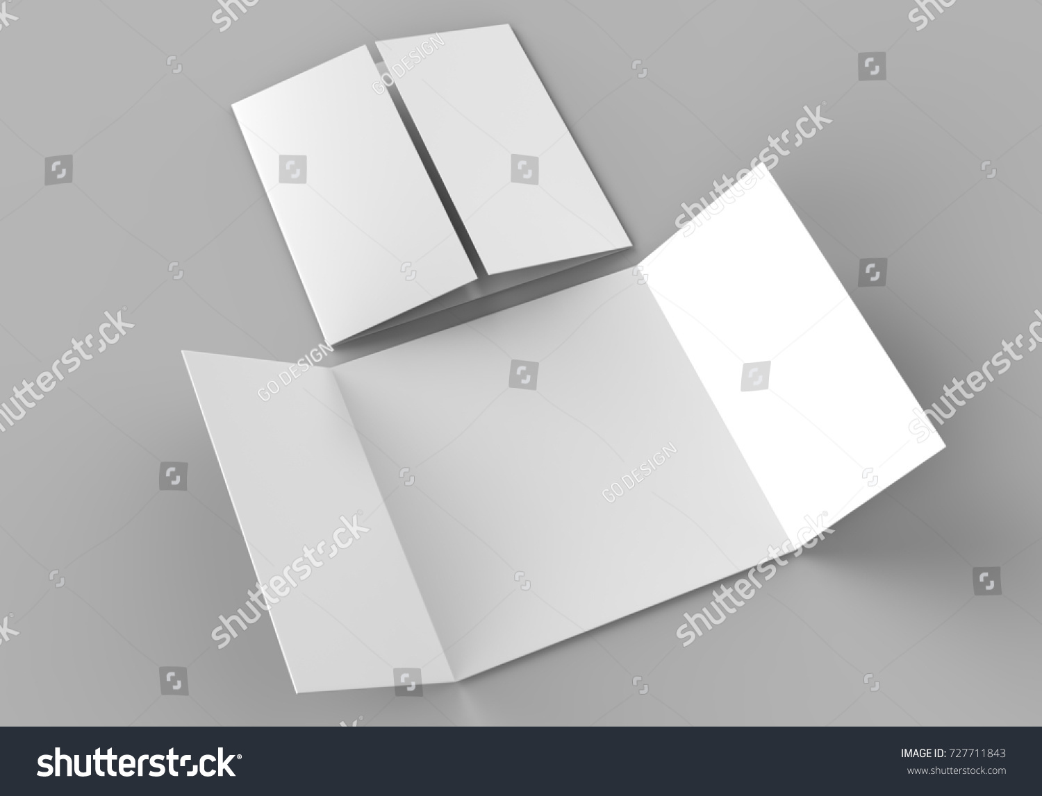 six panel brochure