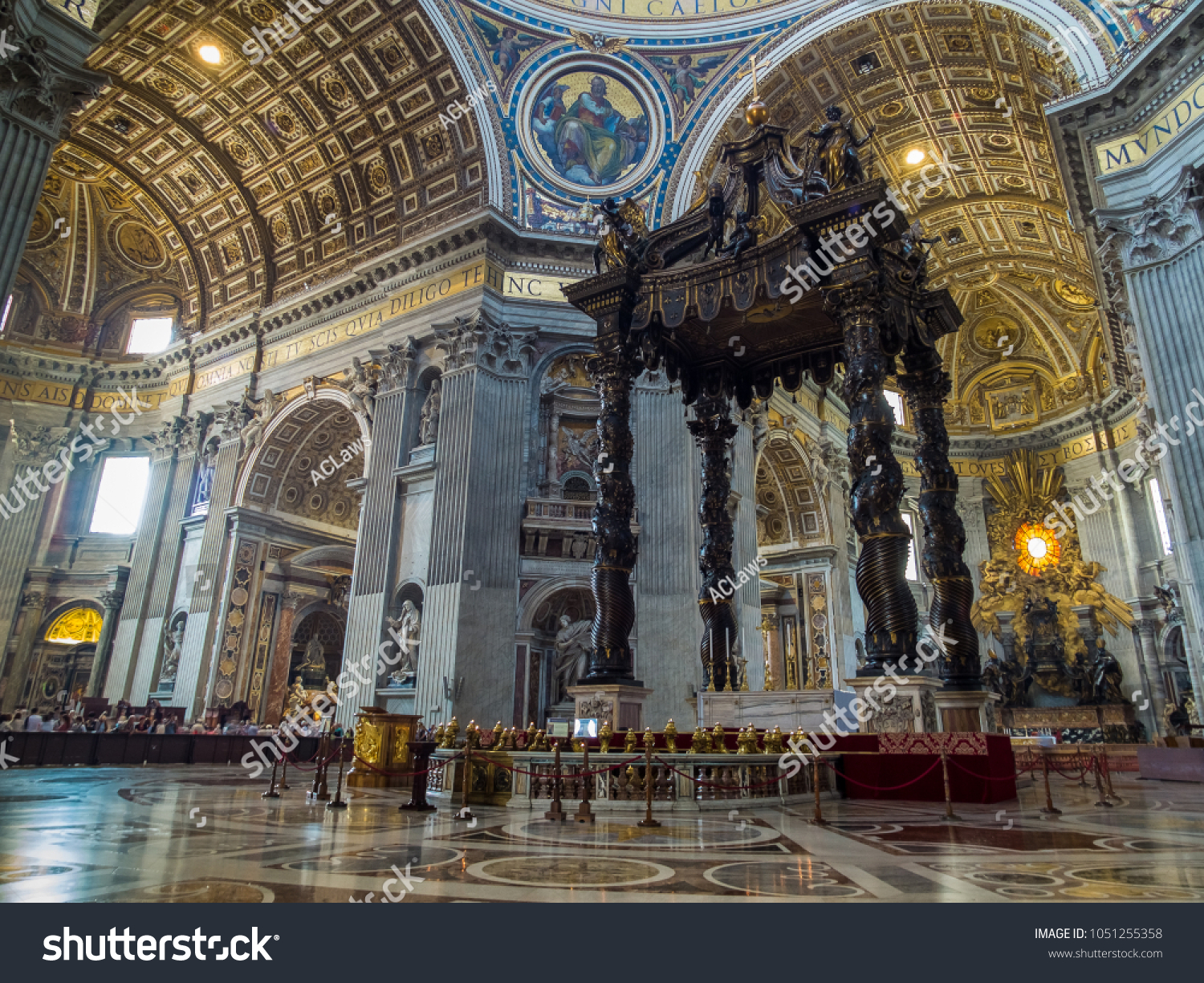 St Peters Basilica Rome Italy July Stock Photo Edit Now 1051255358