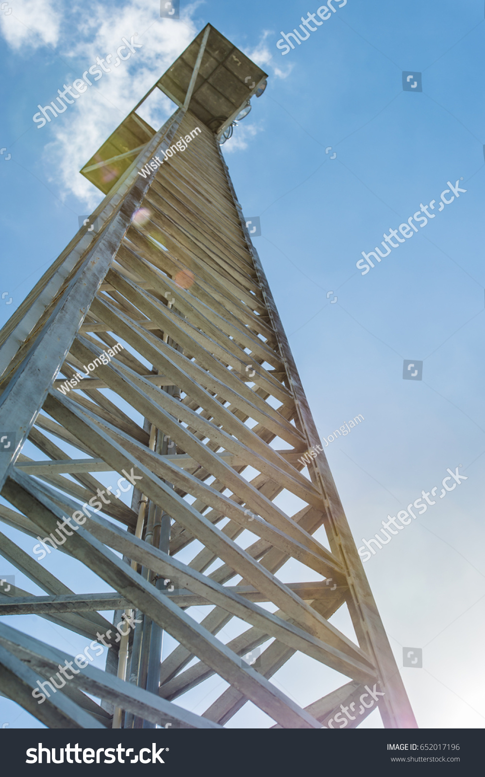 Stadium Lighting Pole Light Field Day Stock Photo 652017196 | Shutterstock