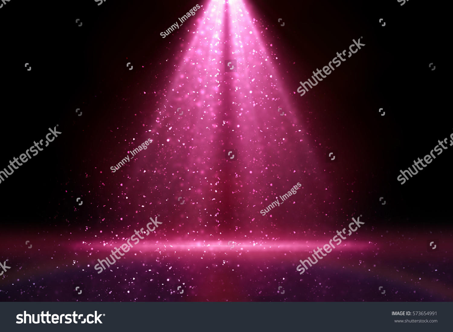 Stage Light Pink Glitter Lights On Stock Photo 573654991 - Shutterstock