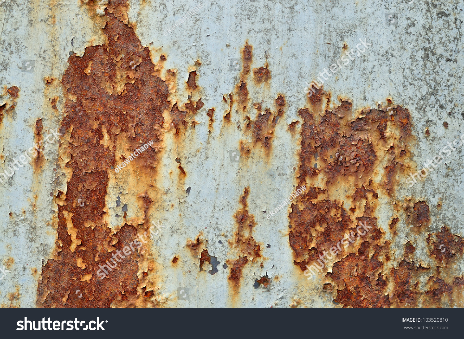 Stained Metal Surface Stock Photo 103520810 Shutterstock