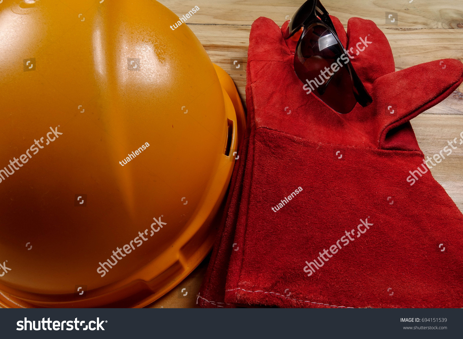 Standard Construction Safety Equipment Stock Photo 694151539 Shutterstock