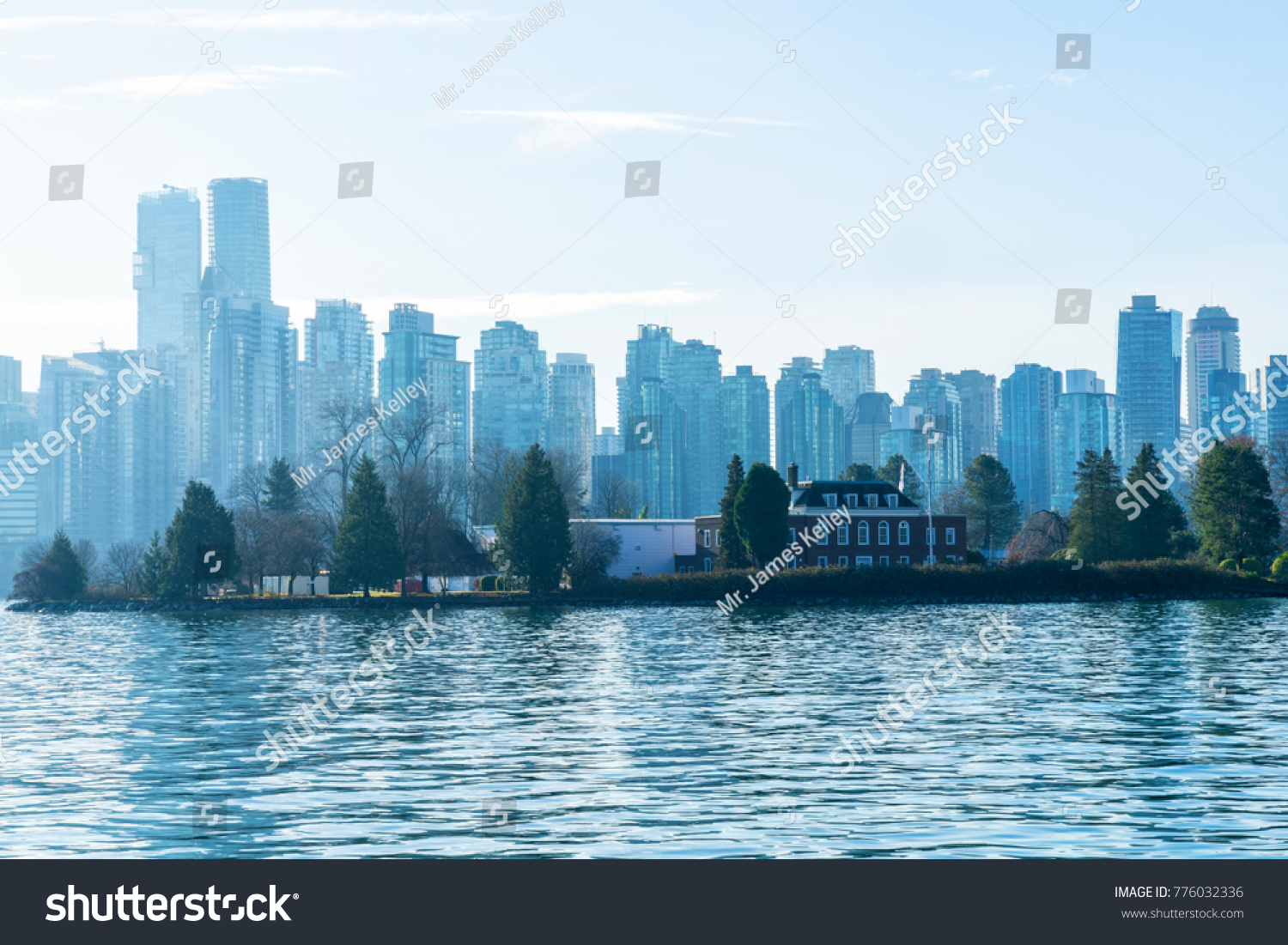 Stanley Park Deadmans Island City Vancouver Stock Photo Edit Now