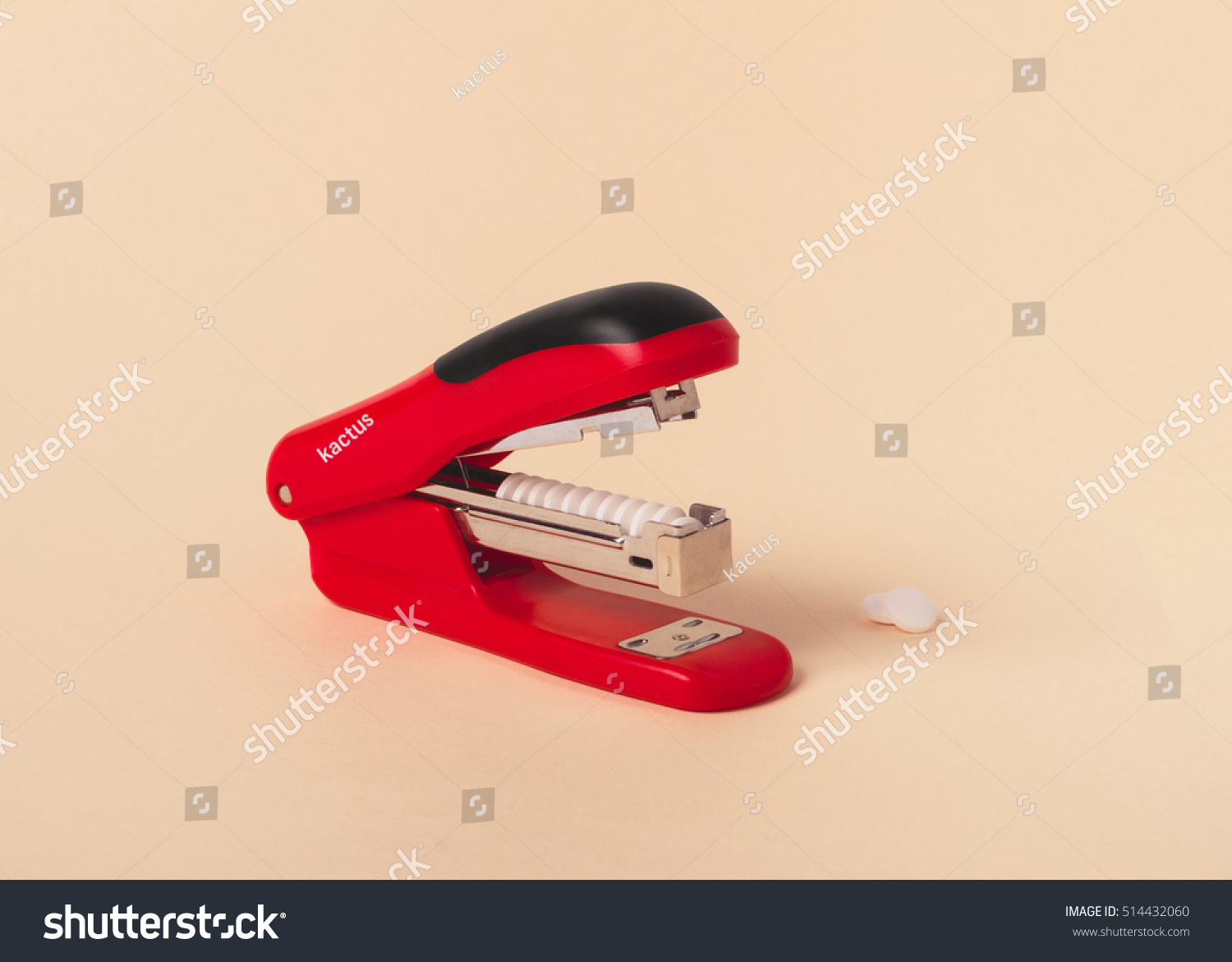 inside of a stapler