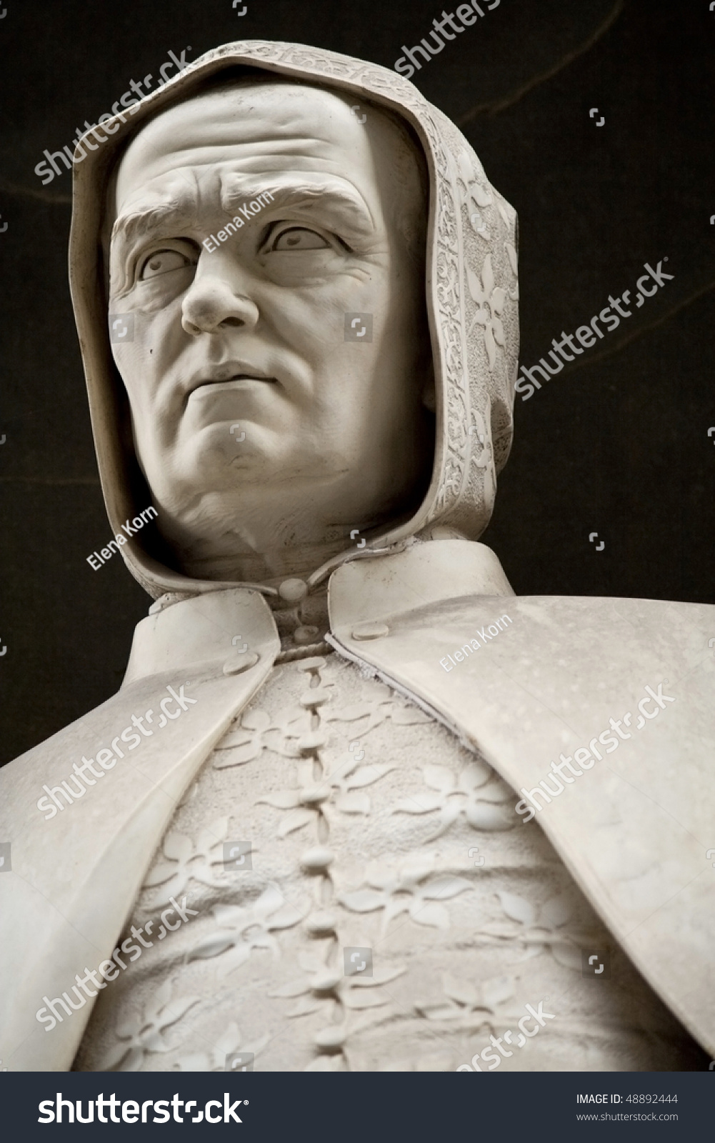 Statue Giotto Statue Outside Uffizi Florence Stock Photo 48892444 ...